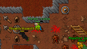 Medo-cubo on screen