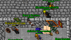 Baza Reles on screen