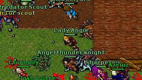Lady Angie on screen