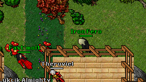 Iron Fero on screen