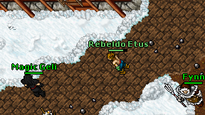 Rebeldo Etus on screen