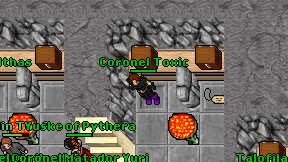 Coronel Toxic on screen