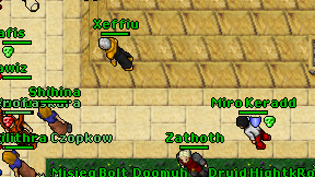 Quawiz on screen