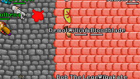 William Bloodblade on screen