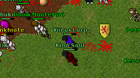 Viirus Loco on screen