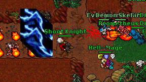 Shoot Knight on screen