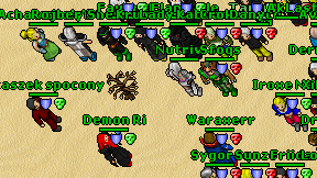 Favorek on screen