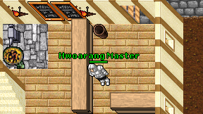 Hwoarang Master on screen