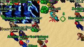Riader on screen