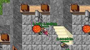 Lady Lindox on screen