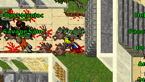 Frizone on screen