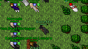 Barette on screen