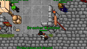 Draxter Warrion on screen