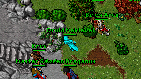 Druid Makiavel on screen