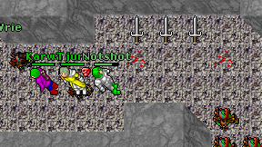 Notshot on screen