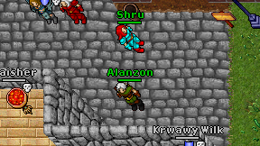 Alanzon on screen