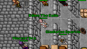 Edlen The Exile on screen