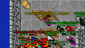 Muderous Ghost Knight on screen