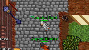 Tanaka fight on screen