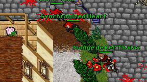 Synchronized Heart on screen