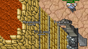 Madiging on screen