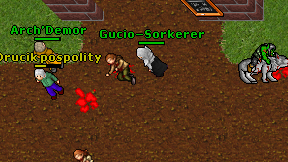 Gucio-Sorkerer on screen