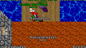 Manolette on screen