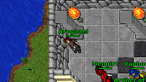 Arrghael on screen