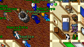 Pyrohawk on screen