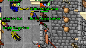 Hellz Commander on screen
