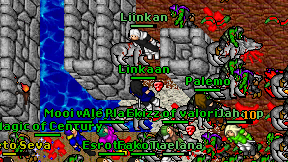 Linkaan on screen