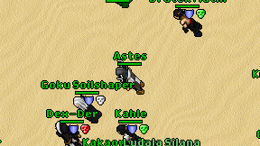 Astes on screen