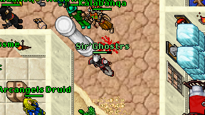 Sir'Ghostrs on screen