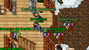 Bruxten on screen