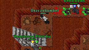 Oszczybombel on screen