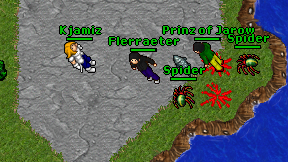 Flerraeter on screen