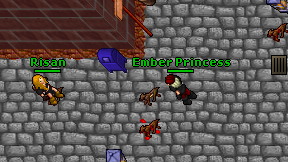 Ember Princess on screen