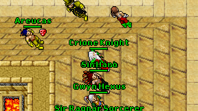 Crione Knight on screen