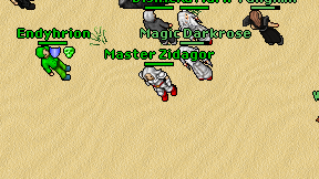 Master Zidagor on screen
