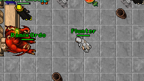 Flunter on screen