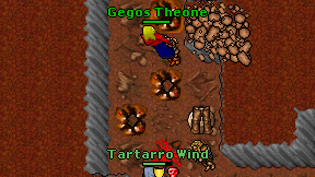 Gegos Theone on screen