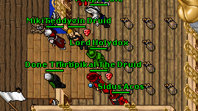 Lord Holydox on screen