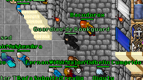 Guardiao'de Rookguard on screen