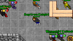 Baptron Knight on screen