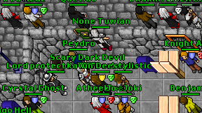 Scary Dark Devil on screen