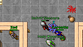 Infrit'Shezare on screen