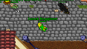 Janek Begginer on screen