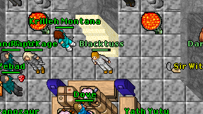 Blacktuss on screen