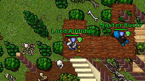 Lord Addidas on screen