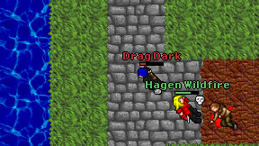 Drag Dark on screen